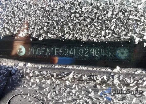 2010 Honda Civic Lx from USA, damaged, VIN 2HGFA1F53AH329645